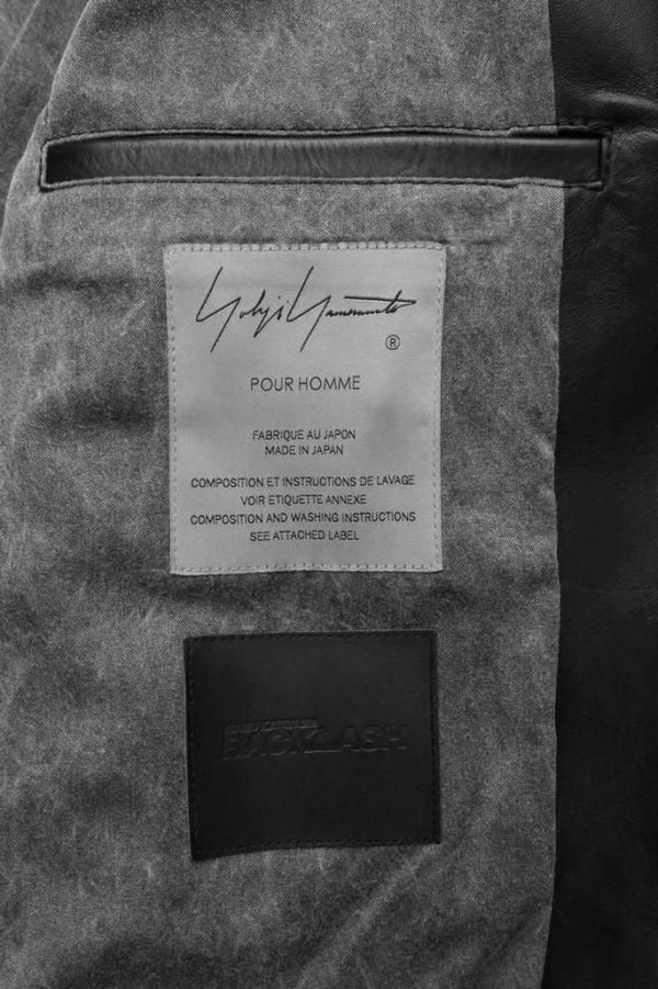 XX Yohji Yamamoto JAPAN STEER HAND-WAX-FINISH DOUBLE RIDERS