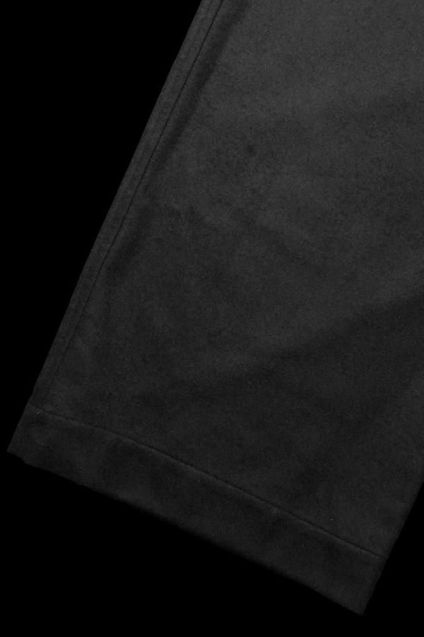 WOOL FLANNEL WIDE PANTS