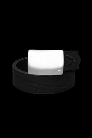 SILVER 950 PLATE BUCKLE + JAPAN SHOULDER/GUIDI CALF REVERSIBLE BELT【40mm】