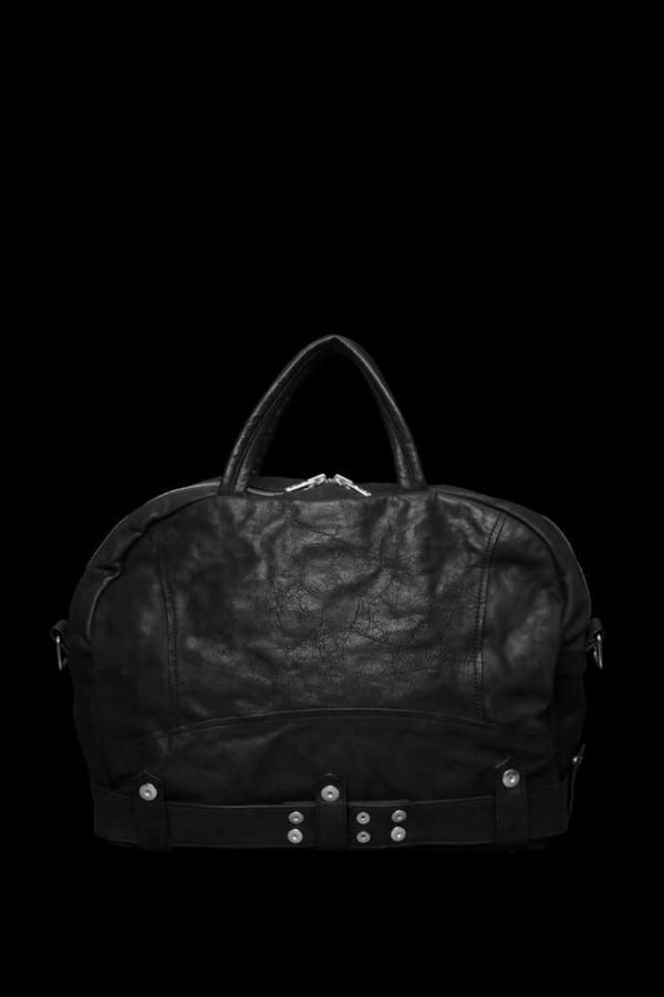 JAPAN CALF GARMENT-WASH RIDERS GYM BAG