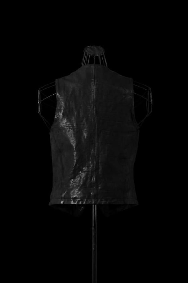 ITALY SHOULDER VINTAGE "GARMENT-WASH" VEST