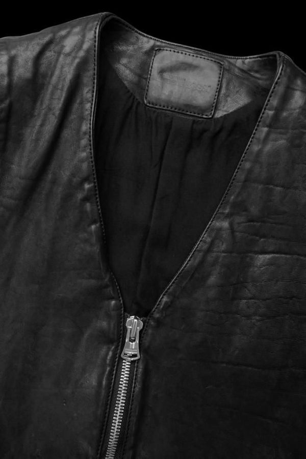 ITALY SHOULDER VINTAGE "GARMENT-WASH" VEST