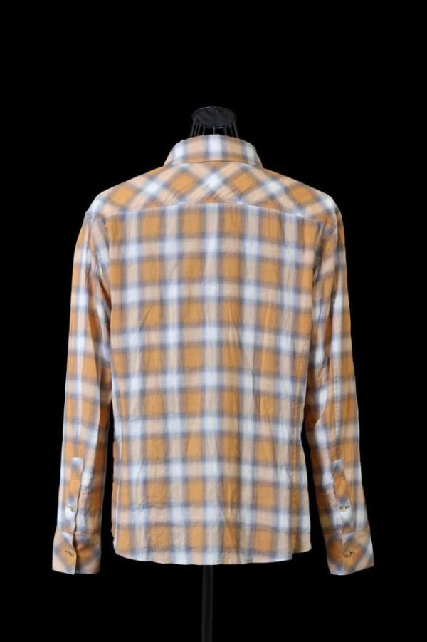 DAPPLED SUNLIGHT OMBRE CHECK SHIRT