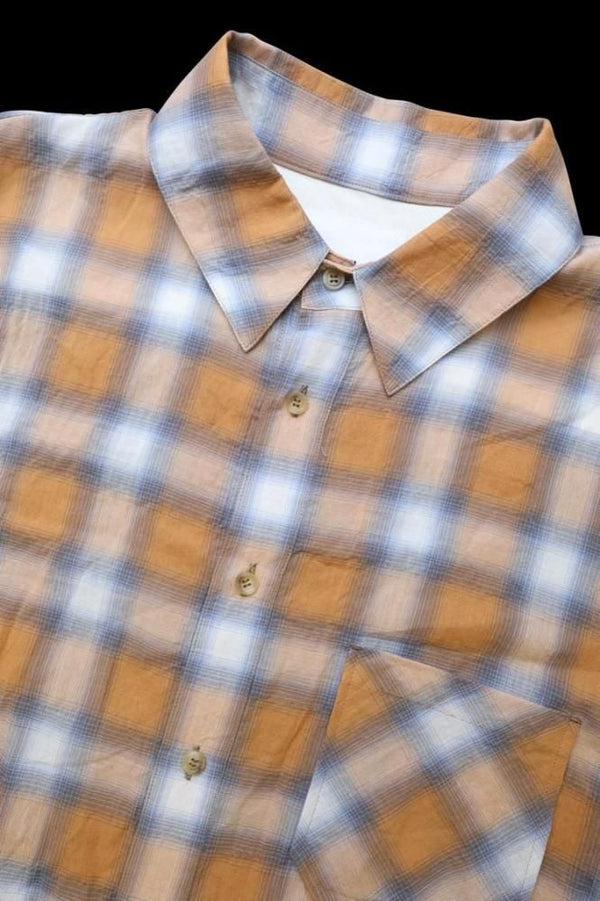 DAPPLED SUNLIGHT OMBRE CHECK SHIRT