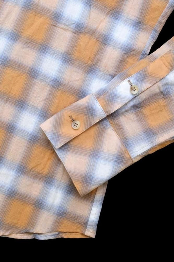 DAPPLED SUNLIGHT OMBRE CHECK SHIRT