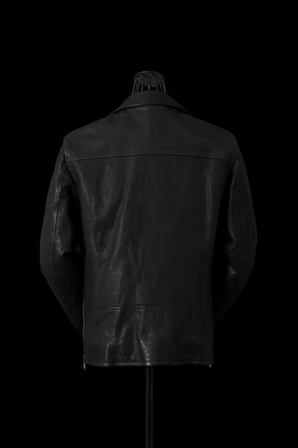 JAPAN CALF WET WHITE "GARMENT-DYED" DOUBLE RIDERS [LIMITED]