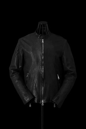 JAPAN CALF WET WHITE “GARMENT-DYED” SINGLE RIDERS【LIMITED】