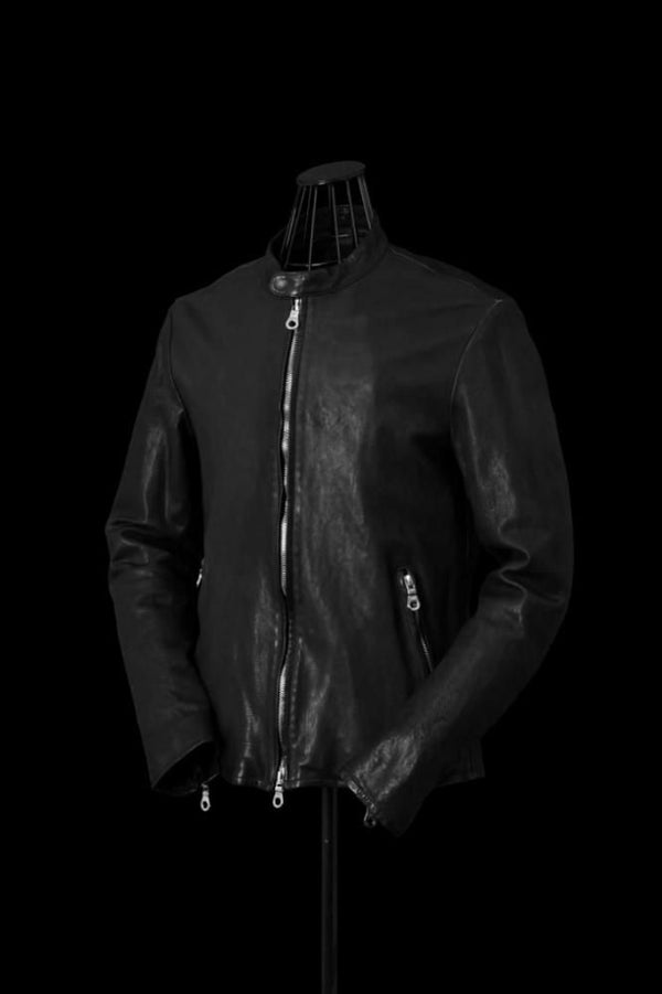 JAPAN CALF WET WHITE "GARMENT-DYED" SINGLE RIDERS [LIMITED]