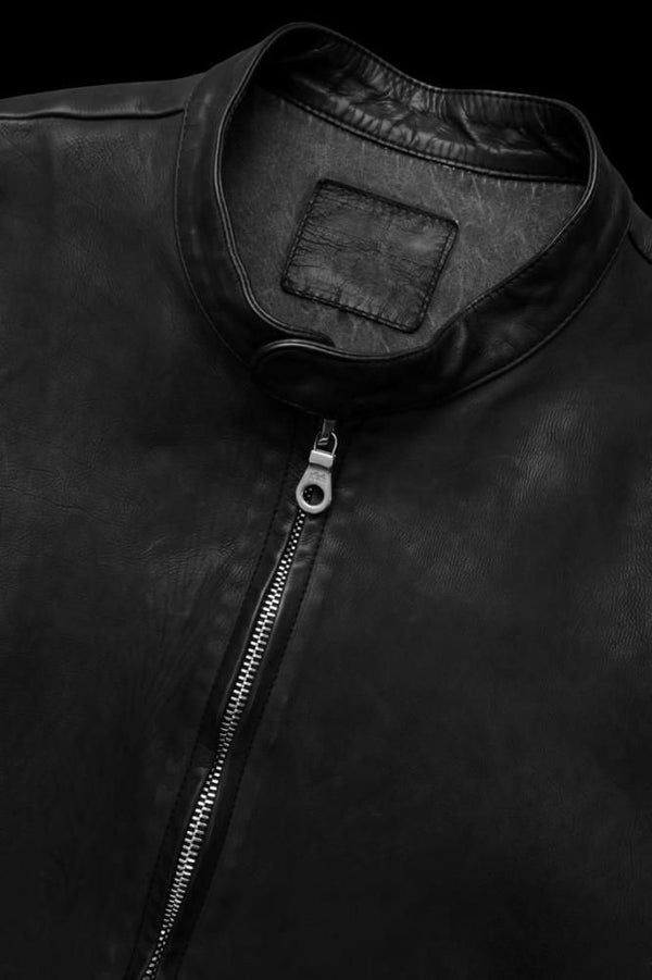 JAPAN CALF WET WHITE "GARMENT-DYED" SINGLE RIDERS [LIMITED]