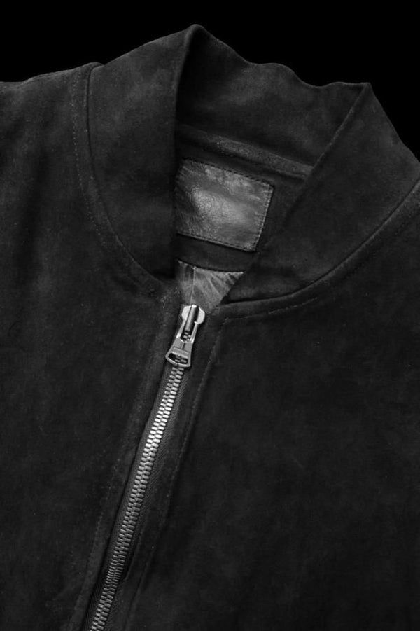 JAPAN STEER VELOUR SUEDE COMBINATION TANNED "GARMENT-DYED" VEST