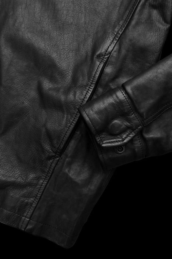 JAPAN HORSE OIL WAX FINISH "GARMENT-WASH" SHIRT