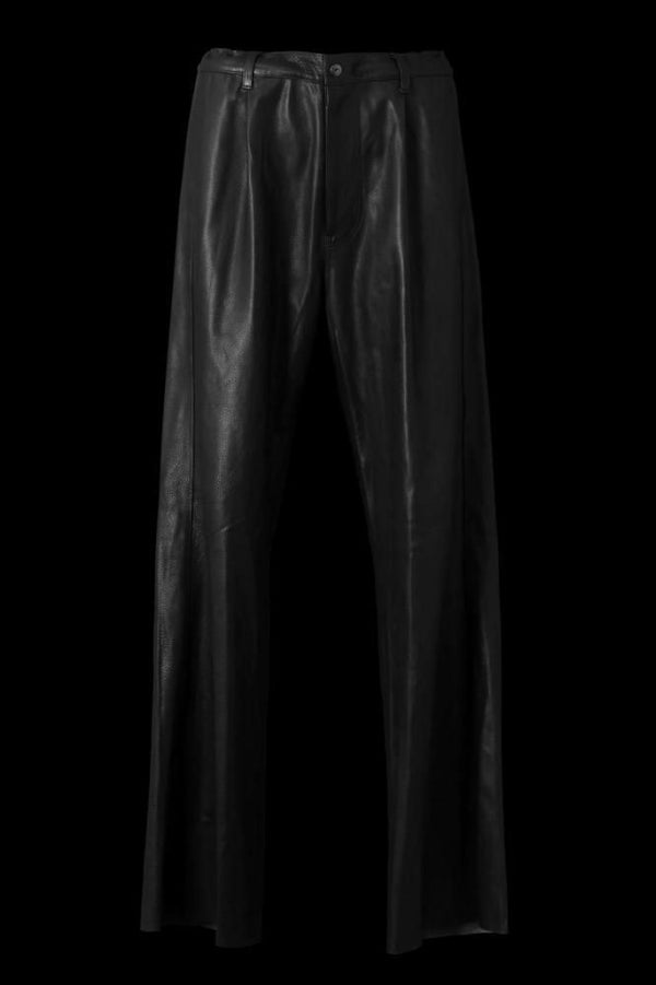JAPAN STEER SOFT SHRINK WIDE STRAIGHT PANTS