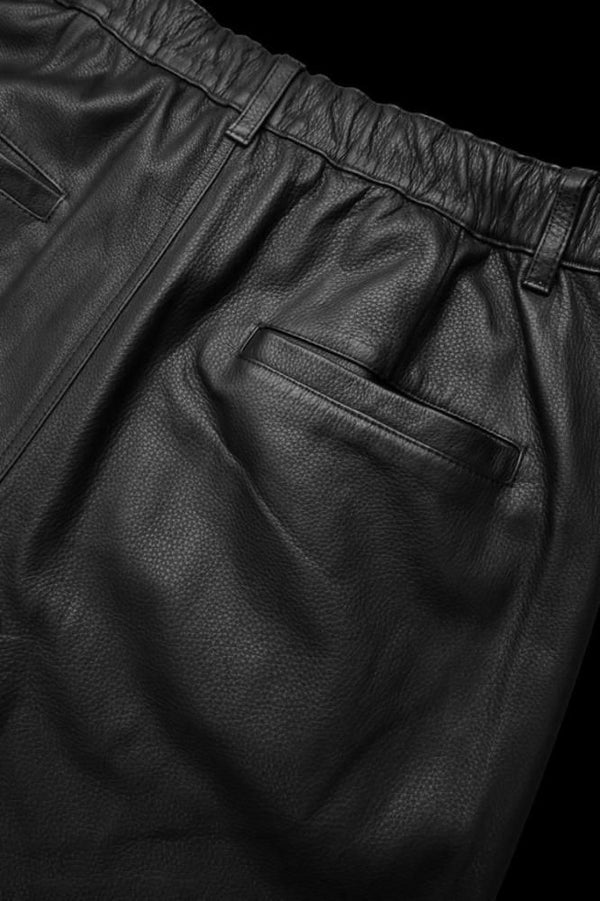 JAPAN STEER SOFT SHRINK WIDE STRAIGHT PANTS