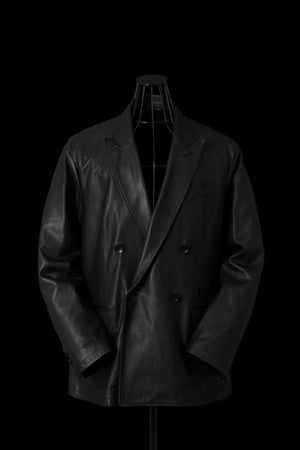 JAPAN STEER SOFT SHRINK DOUBLE-BREASTED JACKET