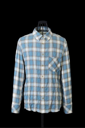 DAPPLED SUNLIGHT OMBRE CHECK SHIRT