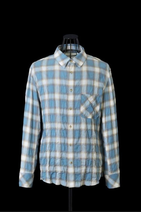 DAPPLED SUNLIGHT OMBRE CHECK SHIRT