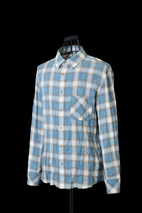 DAPPLED SUNLIGHT OMBRE CHECK SHIRT