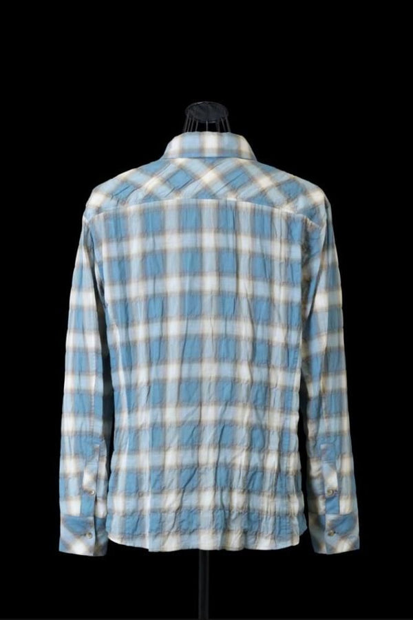 DAPPLED SUNLIGHT OMBRE CHECK SHIRT