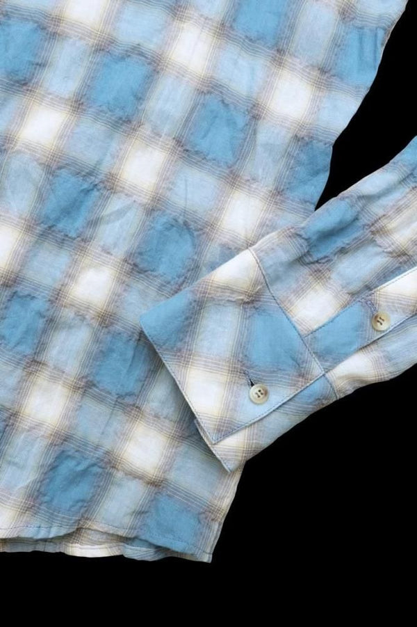 DAPPLED SUNLIGHT OMBRE CHECK SHIRT