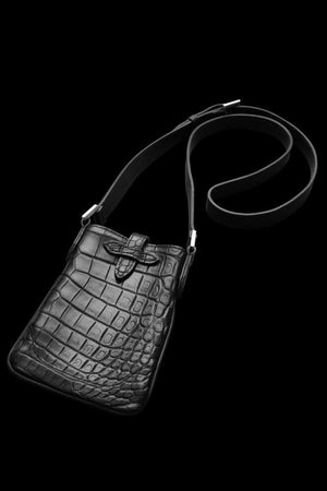 CROCODILE MINI SHOULDER POUCH