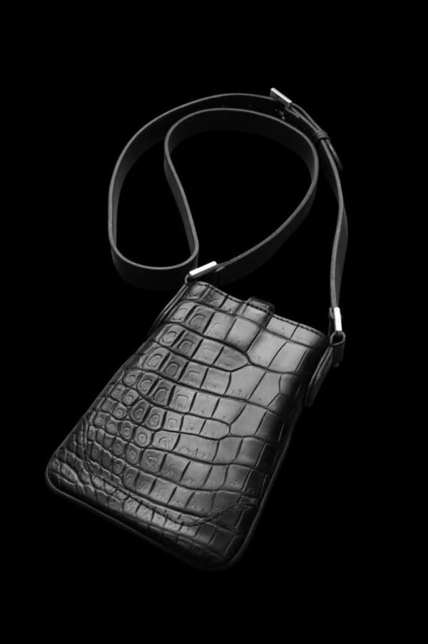 CROCODILE MINI SHOULDER POUCH