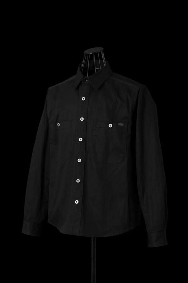 HIGH DENSITY CHINO WORK SHIRT L/S “BACKLASH TYO JPN. EMB”
