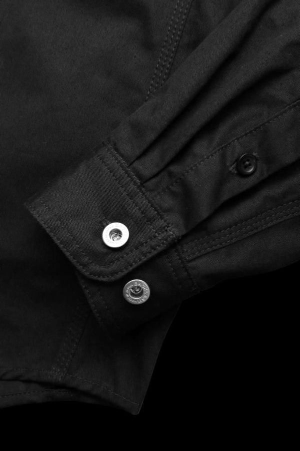 HIGH DENSITY CHINO WORK SHIRT L/S “BACKLASH TYO JPN. EMB”