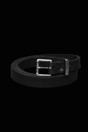 JP SHOULDER GARMENT-DYED ROLLER-BUCKLE BELT【25mm】