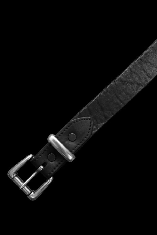 JP SHOULDER GARMENT-DYED ROLLER-BUCKLE BELT [30mm]