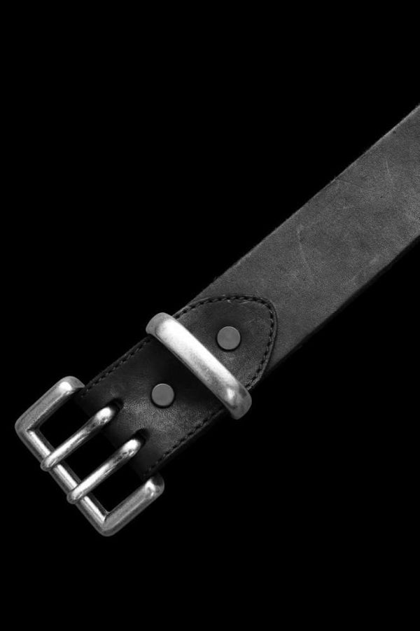 JP SHOULDER GARMENT-DYED 2-PIN BUCKLE BELT (40mm)