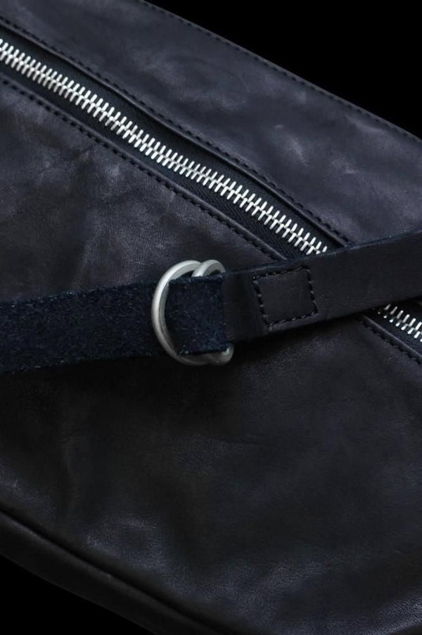 DOUBLE SHOULDER GARMENT-DYED MINI SHOULDER BAG
