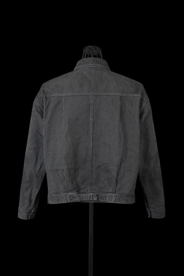 HICKORY STRIPE 1st TYPE JACKET “GARMENT-DYED GRAY”