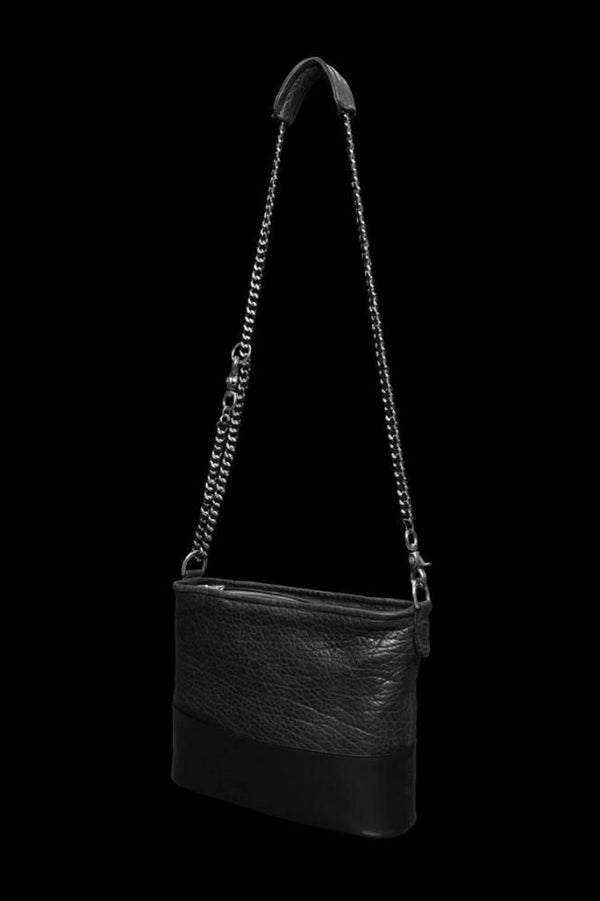 SEAL SKIN + JAPANESE STEERHIDE MEDIUM CHAIN BAG