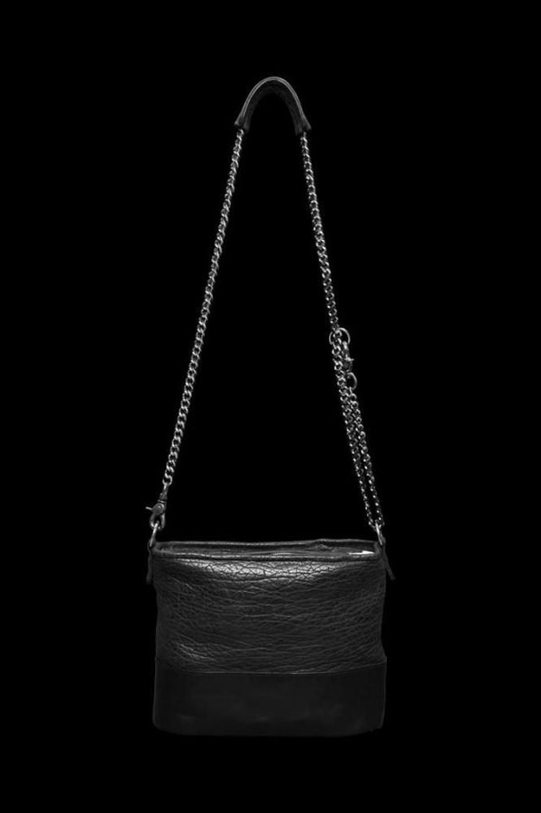 SEAL SKIN + JAPANESE STEERHIDE MEDIUM CHAIN BAG