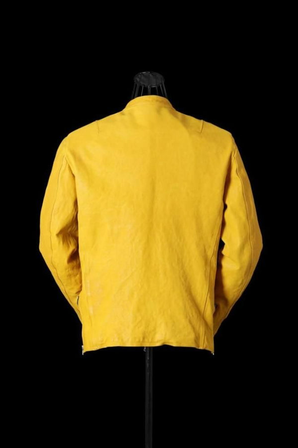 JAPAN CALF NATURAL DYED “GARMENT-WASH” SINGLE RIDERS