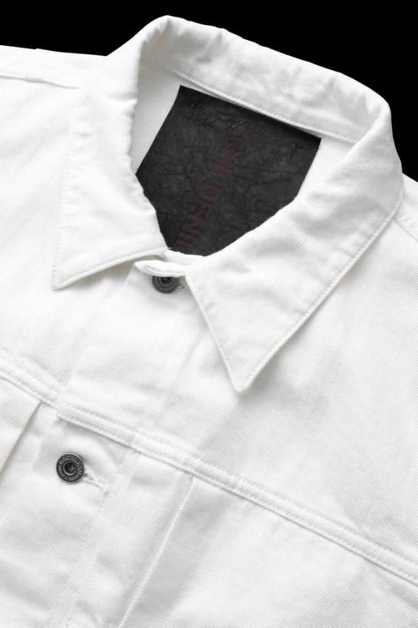THE DENIM STRETCH SELVEDGE DENIM 2ND JACKET "ONE WASH. WHITE"
