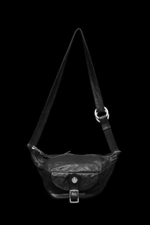 ITALY SHOULDER GARMENT-DYED WAIST/BODY BAG