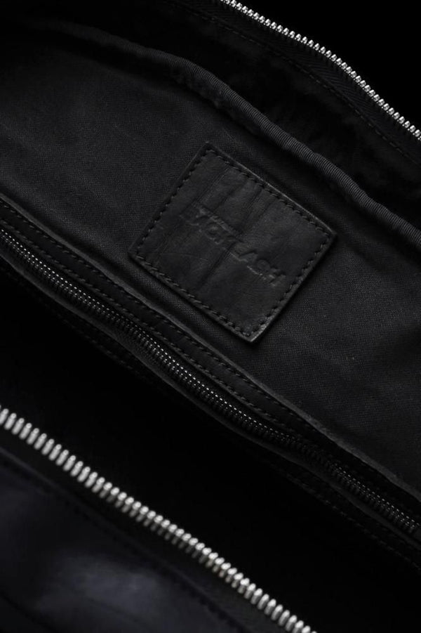 DOUBLE SHOULDER GARMENT-DYED OVERNIGHT BAG