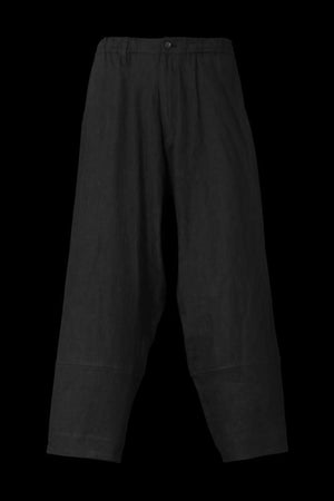 RAMIE-LINEN CANVAS KARATE PANTS