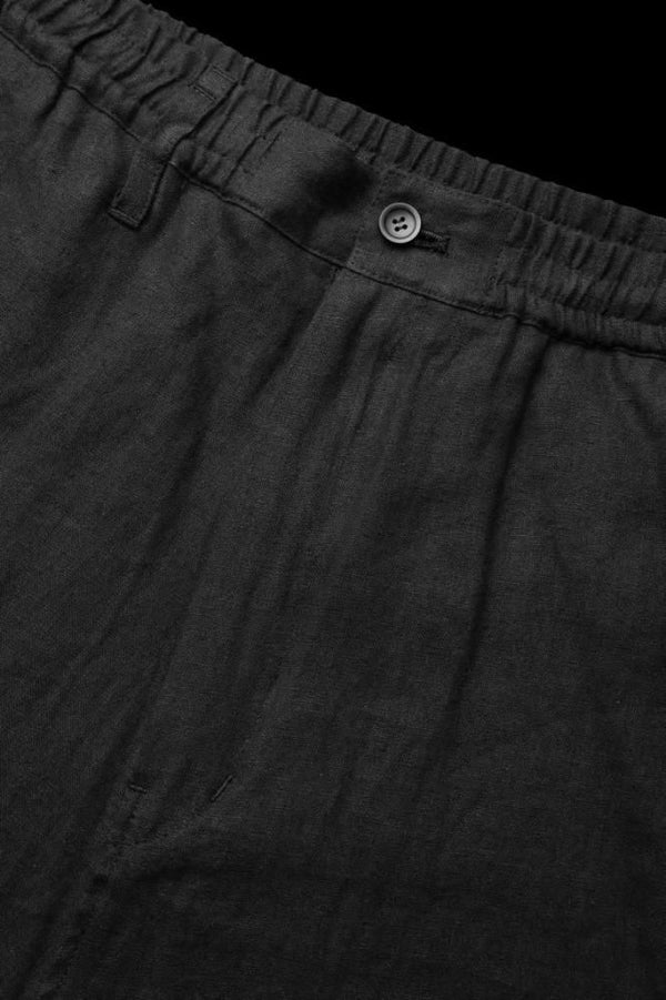 RAMIE-LINEN CANVAS KARATE PANTS