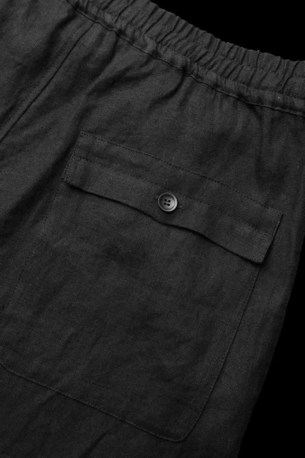 RAMIE-LINEN CANVAS KARATE PANTS