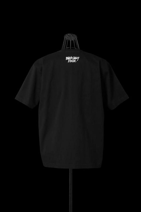 xx FIXER ×HERBIE YAMAGUCHI DANCING FLAG LONDON PHOTO PRINT T-SHIRT