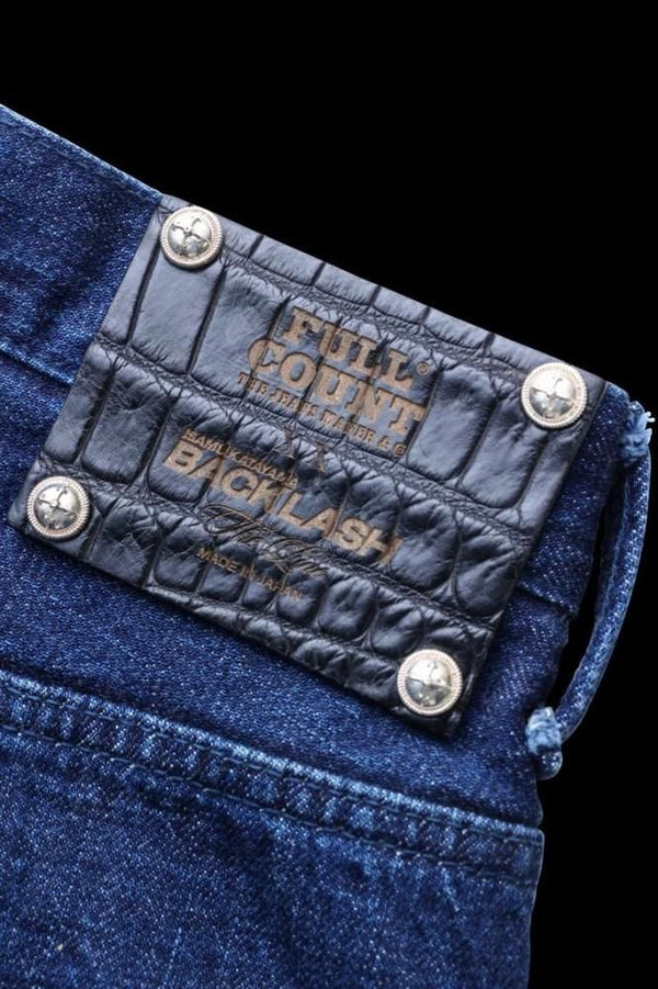 xx FULLCOUNT THE LINE JEANS / 13.7oz ORIGINAL SELVEDGE DENIM + SILVER 925