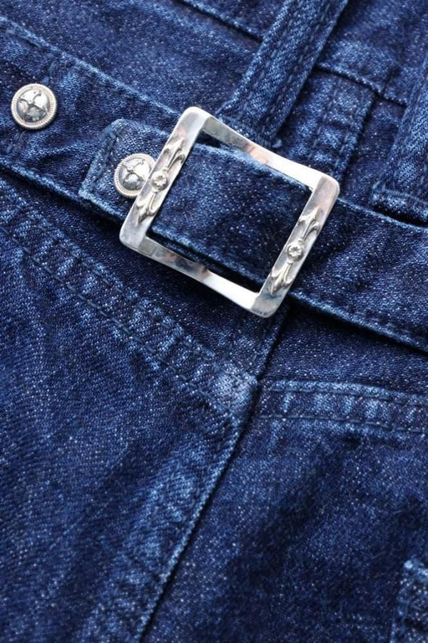 xx FULLCOUNT THE LINE JEANS / 13.7oz ORIGINAL SELVEDGE DENIM + SILVER 925