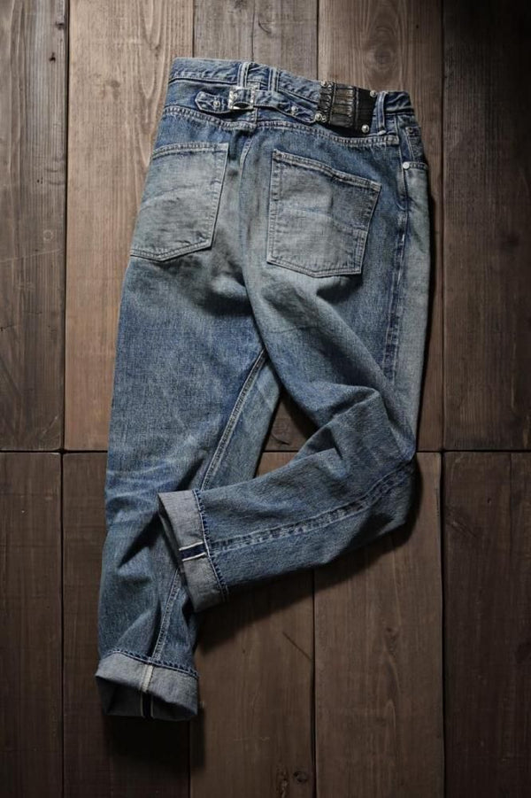 xx FULLCOUNT THE LINE JEANS / 13.7oz ORIGINAL SELVEDGE DENIM + SILVER 925