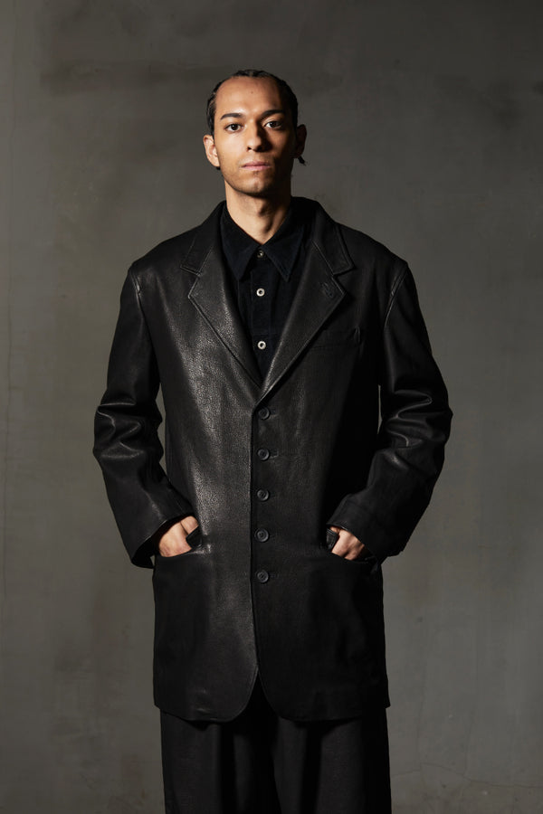 XX Yohji Yamamoto JAPAN STEER SOFT SHRINK 5B JACKET
