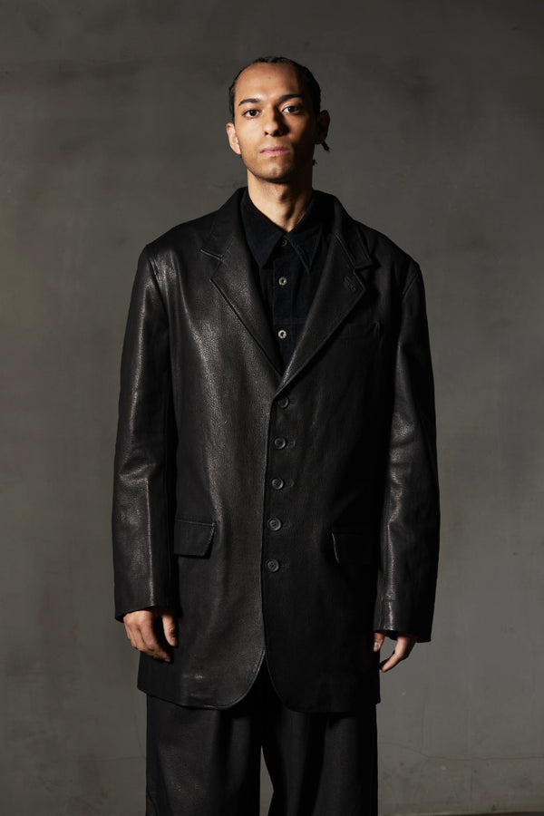 XX Yohji Yamamoto JAPAN STEER SOFT SHRINK 5B JACKET