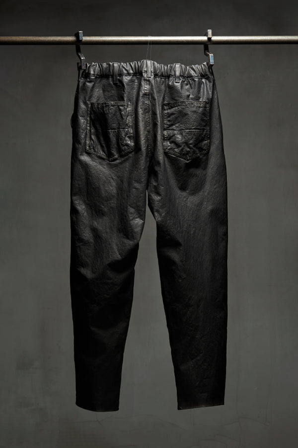 XX Yohji Yamamoto JAPAN STEER WHITE+MIMOSA/TANNED “GARMENT-DYED+USED-PROCESSED” WORK PANTS
