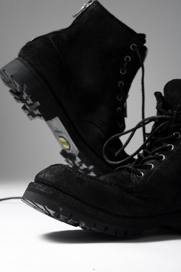 xx GUIDI MOC ZIPPER UNIT Back Zip Race Up BOOTS / HORSE REVERSE+Vibram Sole