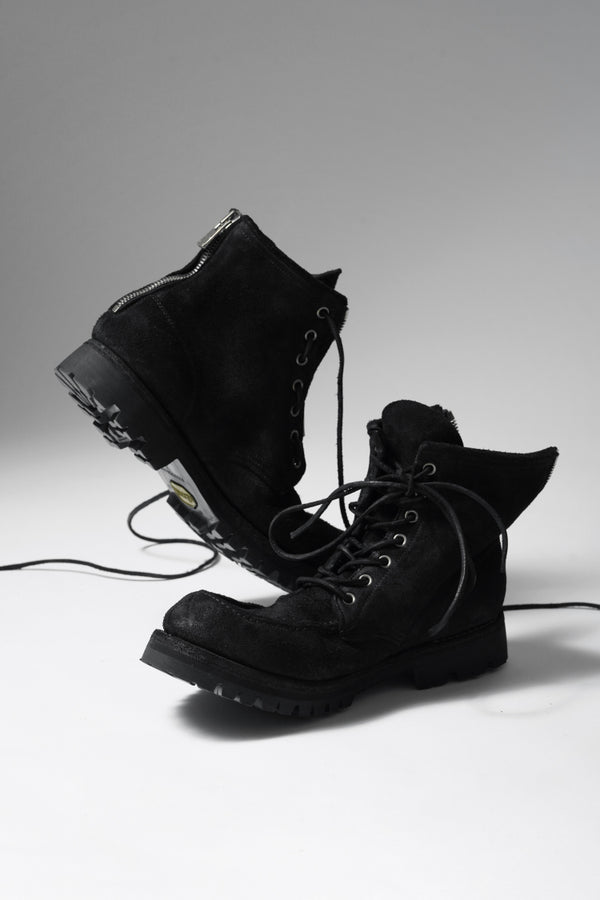 xx GUIDI MOC ZIPPER UNIT Back Zip Race Up BOOTS / HORSE REVERSE+Vibram Sole